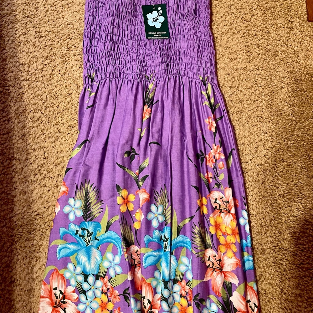 Purple Sun Dress from Hawaii